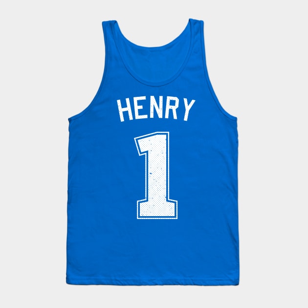 Henry Number One (1) Athletic Sports Jersey Tank Top by ExtraMedium